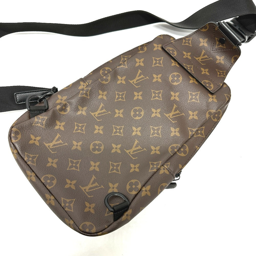 Louis Vuitton Sling M45897 macacer Avenue Monogram Canvas Brown Crossbody Bag