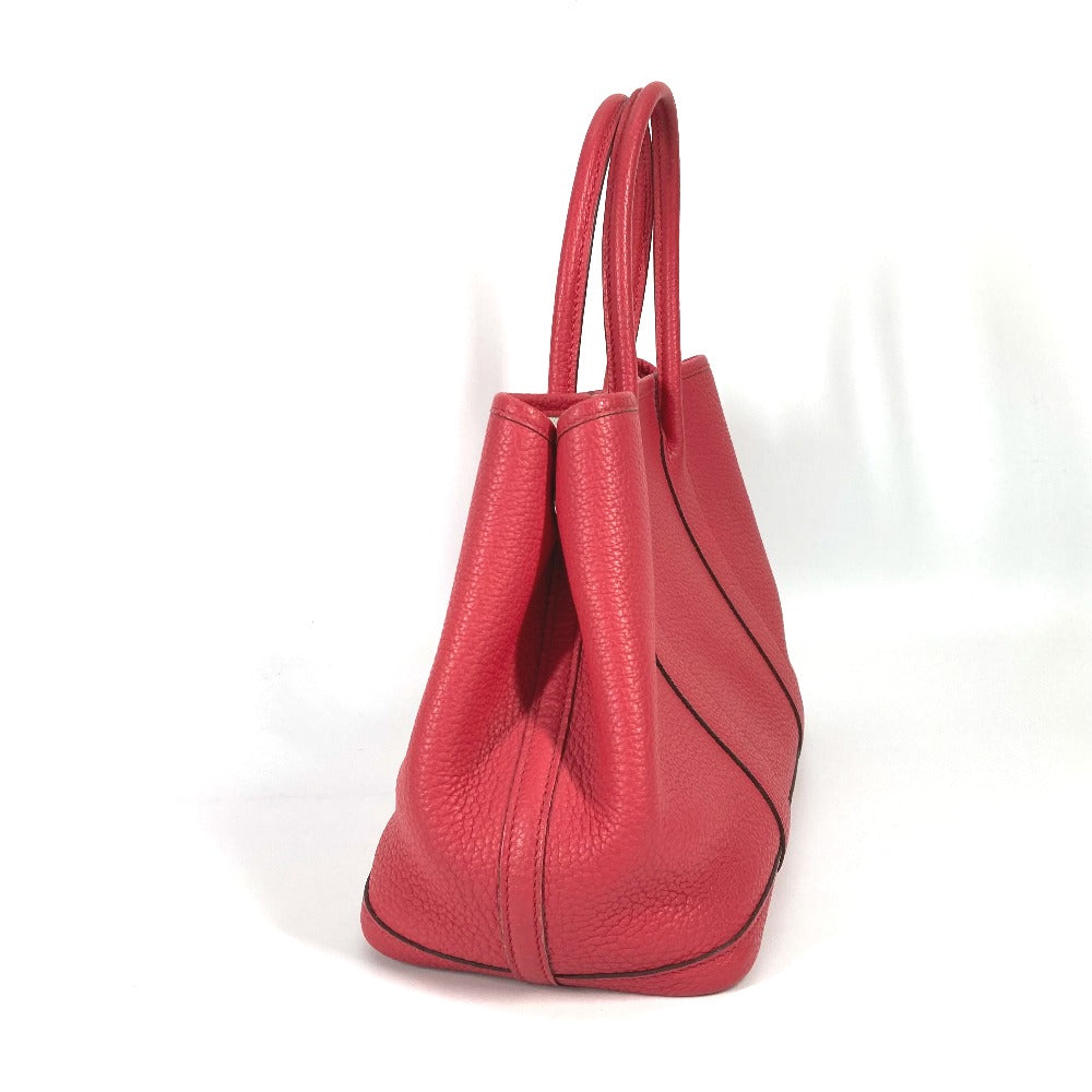 Hermes Handbag Negonda Type Garden Party Tpm Women Pink Travel Bag