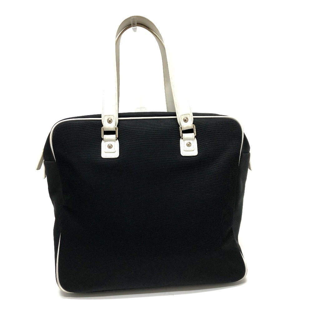 Chanel Airline CC COCO Mark Black Canvas Shoulder Bag