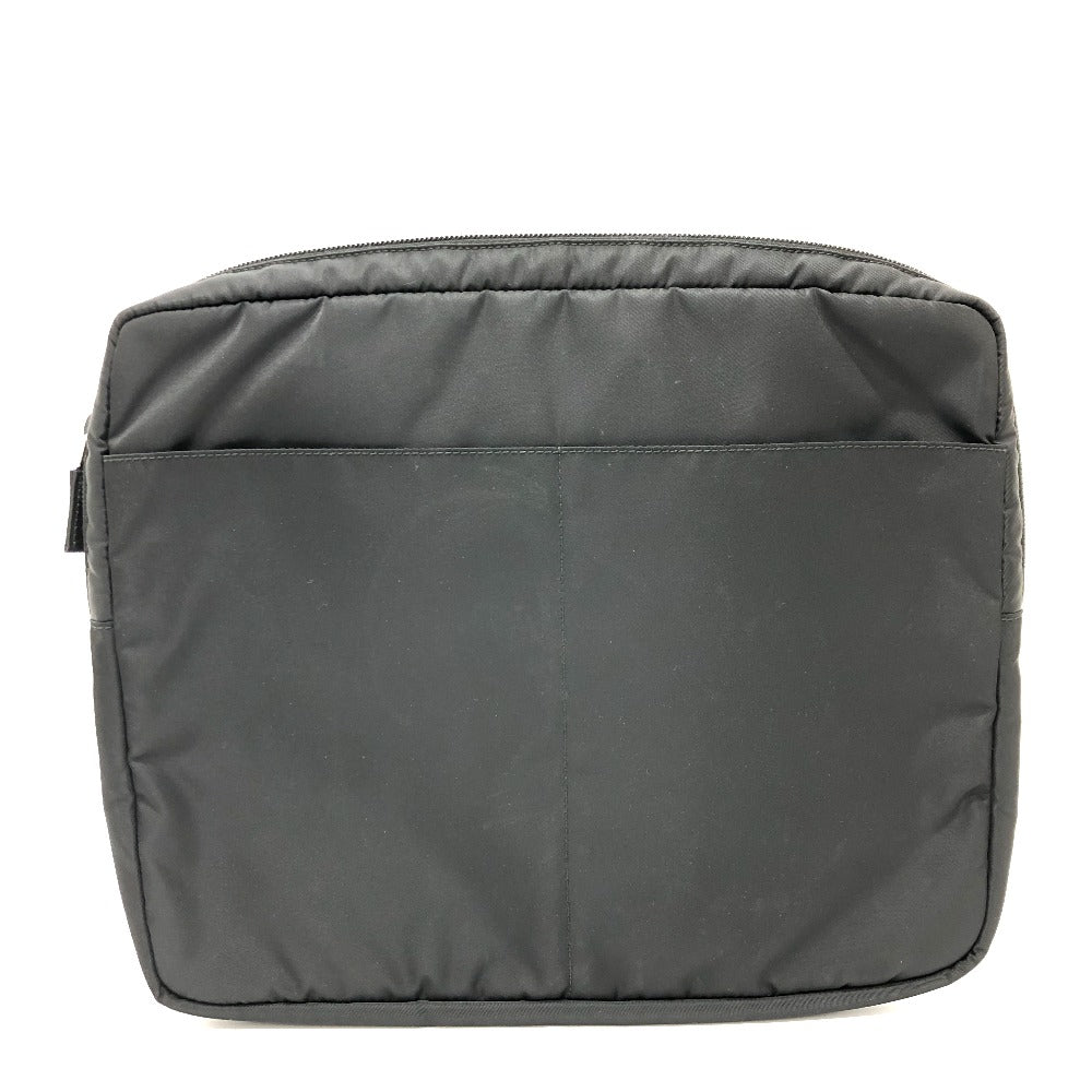 Clutch Bag Handbag Pc Case Triangle Unisex(Unisex) Nylon Black
