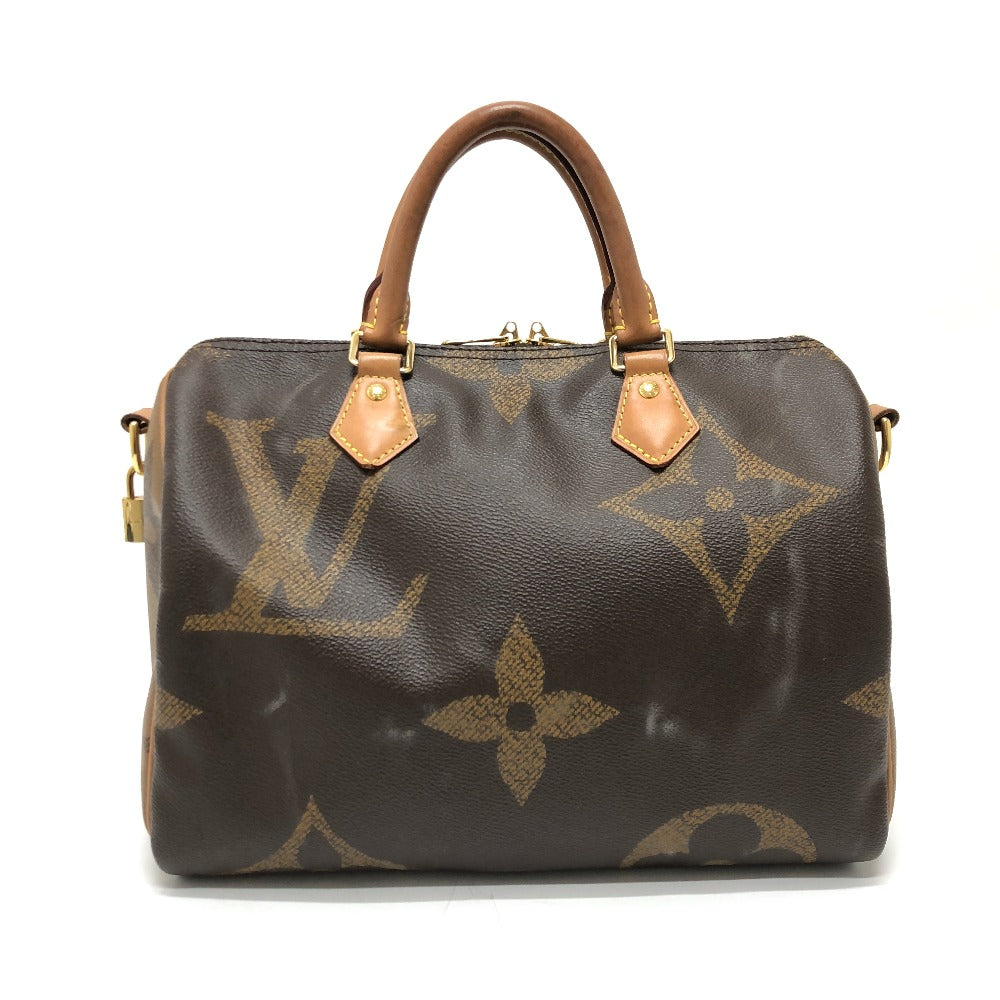 Louis Vuitton M44602 giant Speedy bandouliere30 Monogram Canvas Brown Handbag