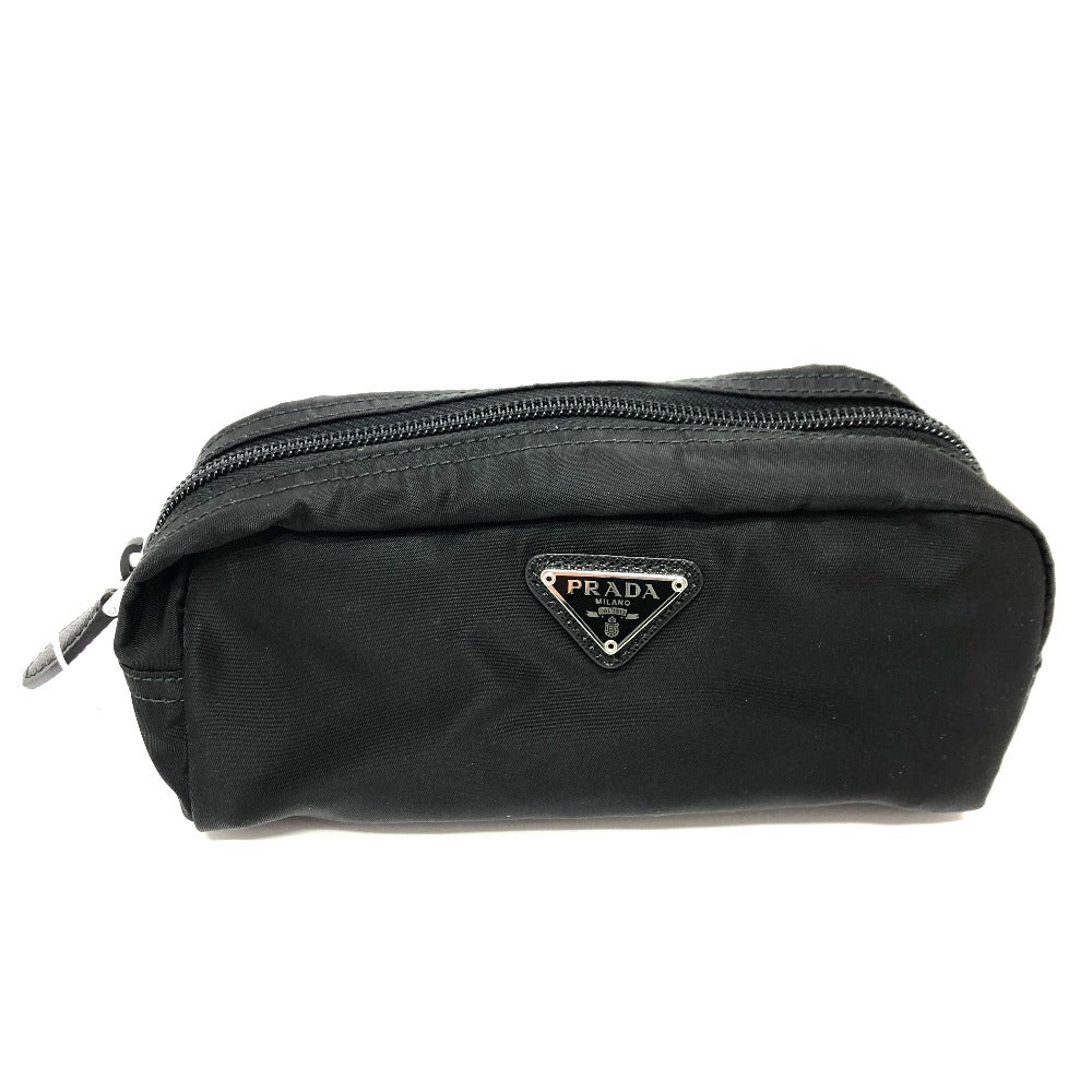 Pouch Triangle Women Handbag Nylon Black Travel Bag