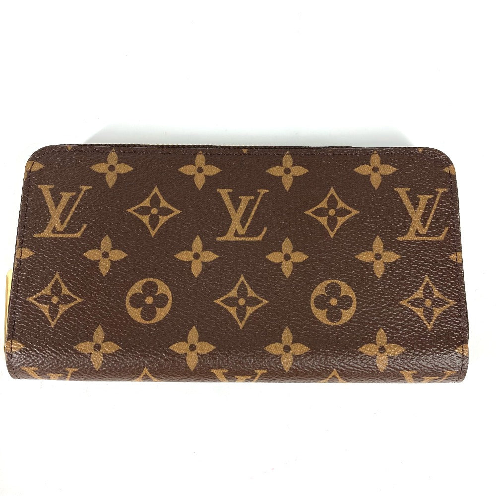 Louis Vuitton Long Purse M41895 Zippy Monogram Canvas Brown Wallet Case
