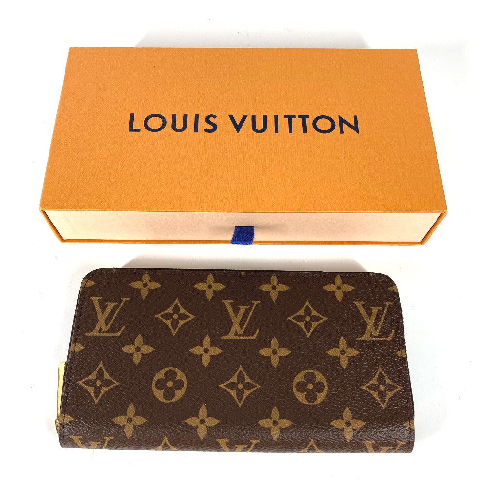 Louis Vuitton Long Purse M41895 Zippy Monogram Canvas Brown Wallet Case