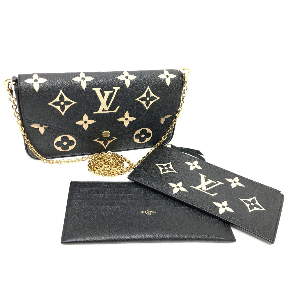 Louis Vuitton Long Purse M80482 Ann Platt Monogram Leather Black Wallet Case