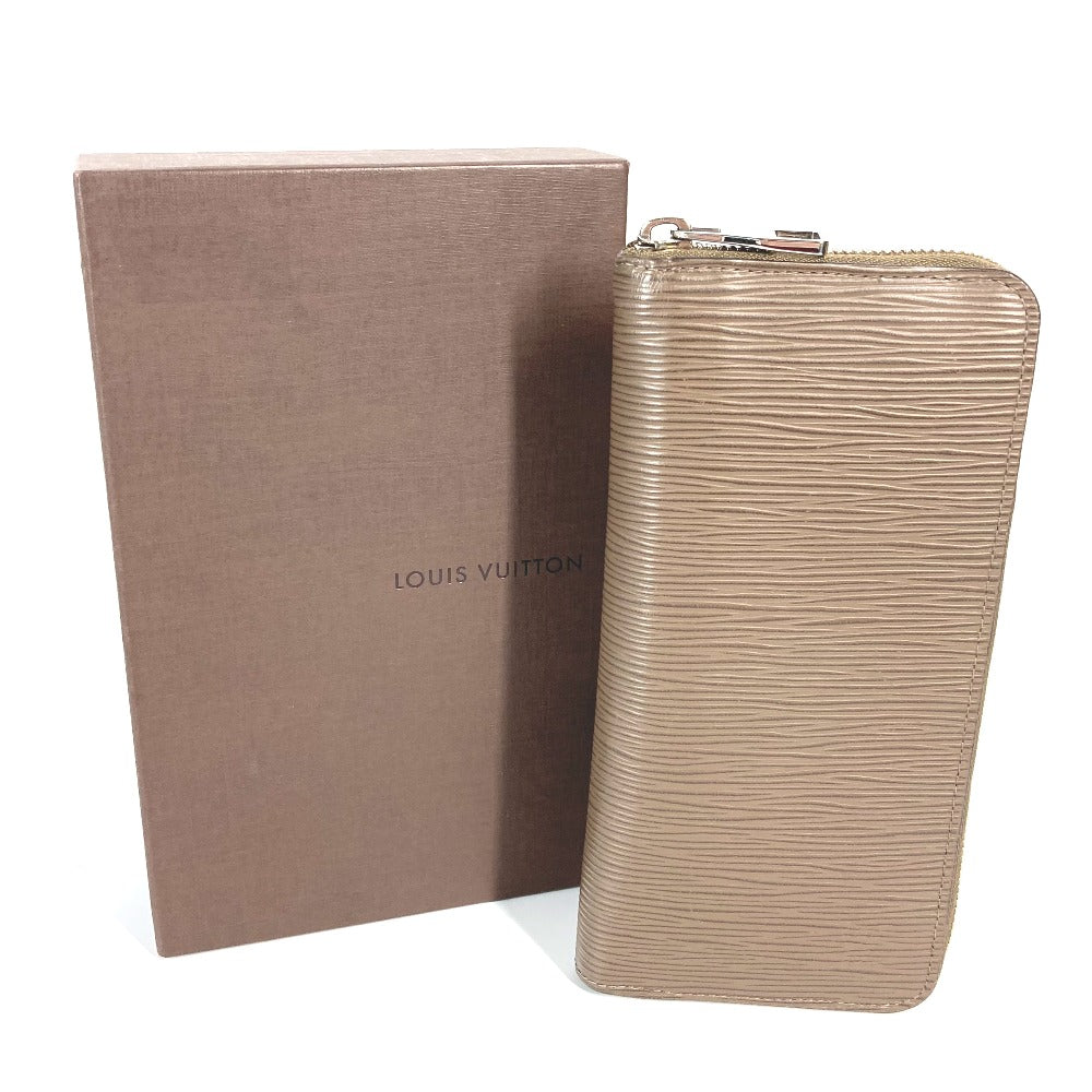 Louis Vuitton Long Purse M60967 Epi Leather Brown Wallet Case