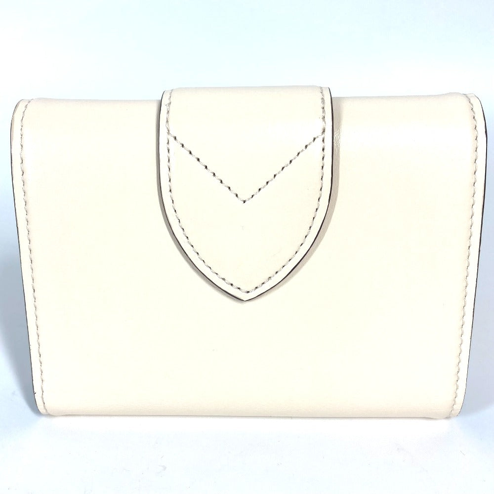Louis Vuitton Trifold M69176 Pont Neuf Compact Leather Beige Wallet Case