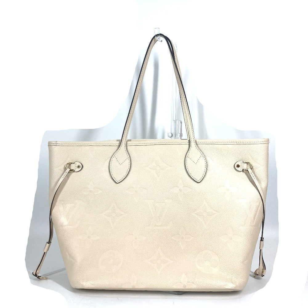 Louis Vuitton M46676 Ann Platt Ann Platt Monogram Leather Beige Neverfull Tote Bag