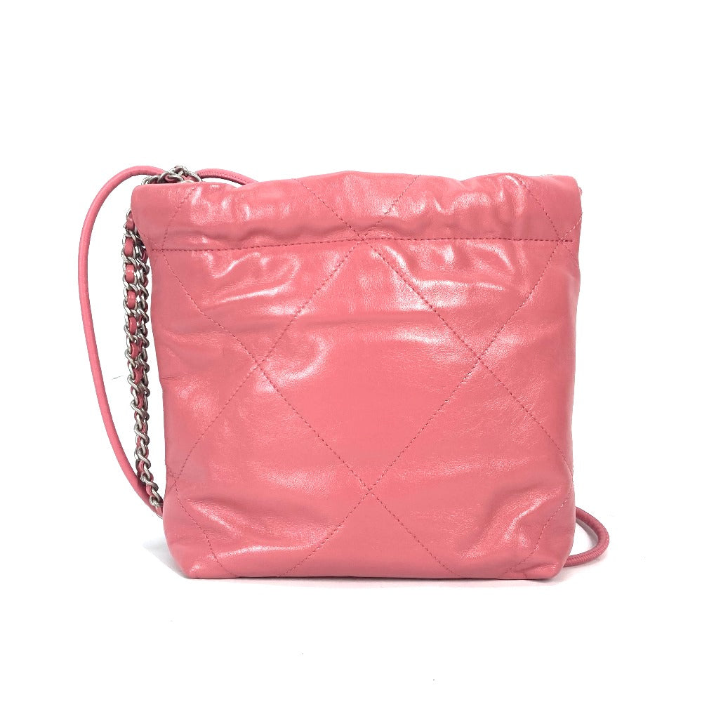 Chanel Calfskin 22 Pink Shoulder Bag