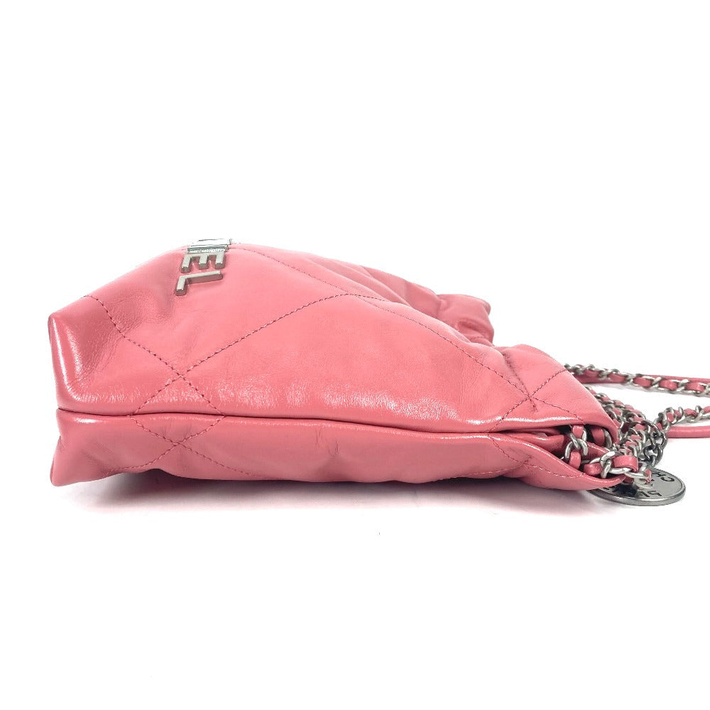 Chanel Calfskin 22 Pink Shoulder Bag