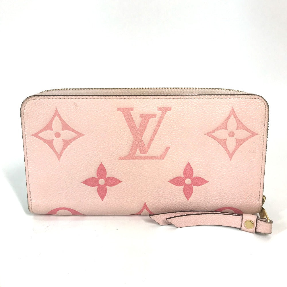Louis Vuitton Long Purse M80403 Ann Platt Monogram Leather Pink Wallet Case G 69