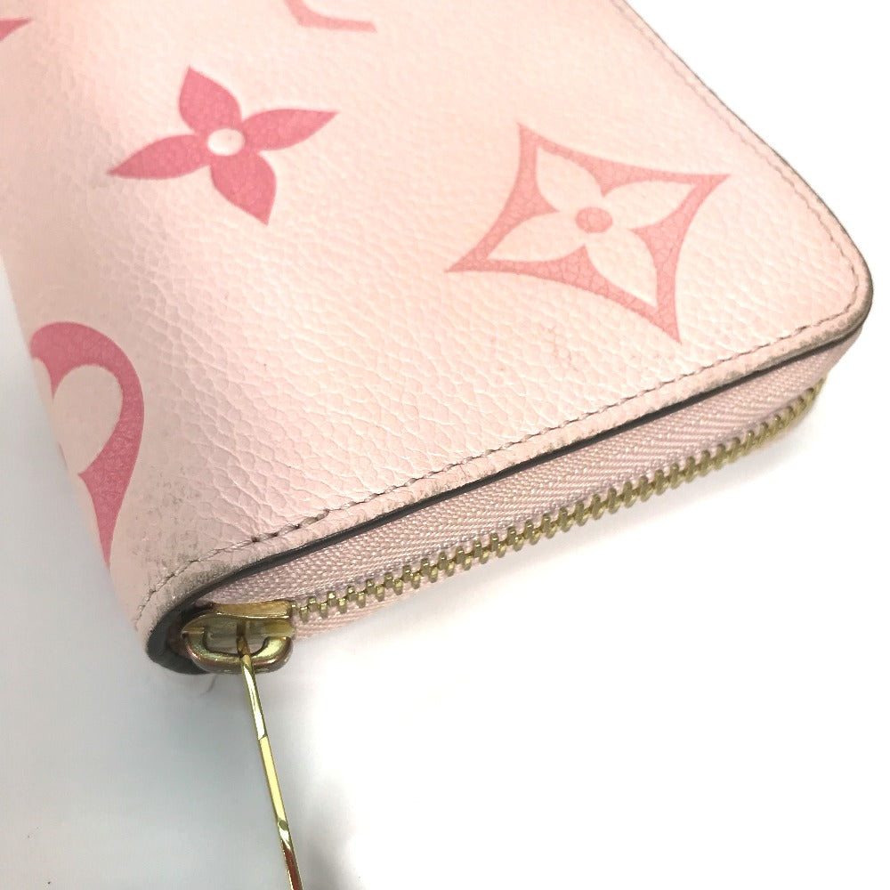Louis Vuitton Long Purse M80403 Ann Platt Monogram Leather Pink Wallet Case G 69