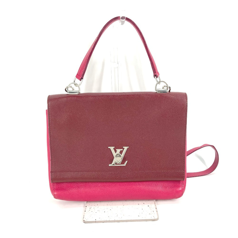 Louis Vuitton purple By color Rock Me Leather Handbag