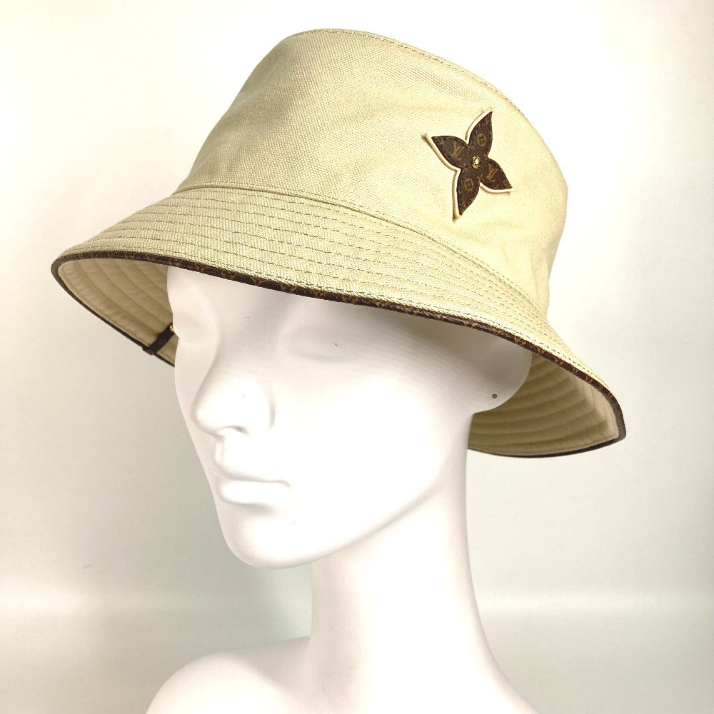 Louis Vuitton M76940 Bob On Your Way Cotton Beige Bucket Hat