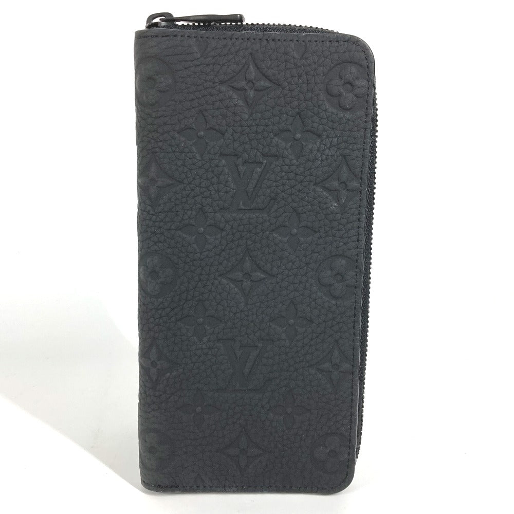 Louis Vuitton Long Purse M69047 Taurillon Clemence Monogram Black Wallet Case