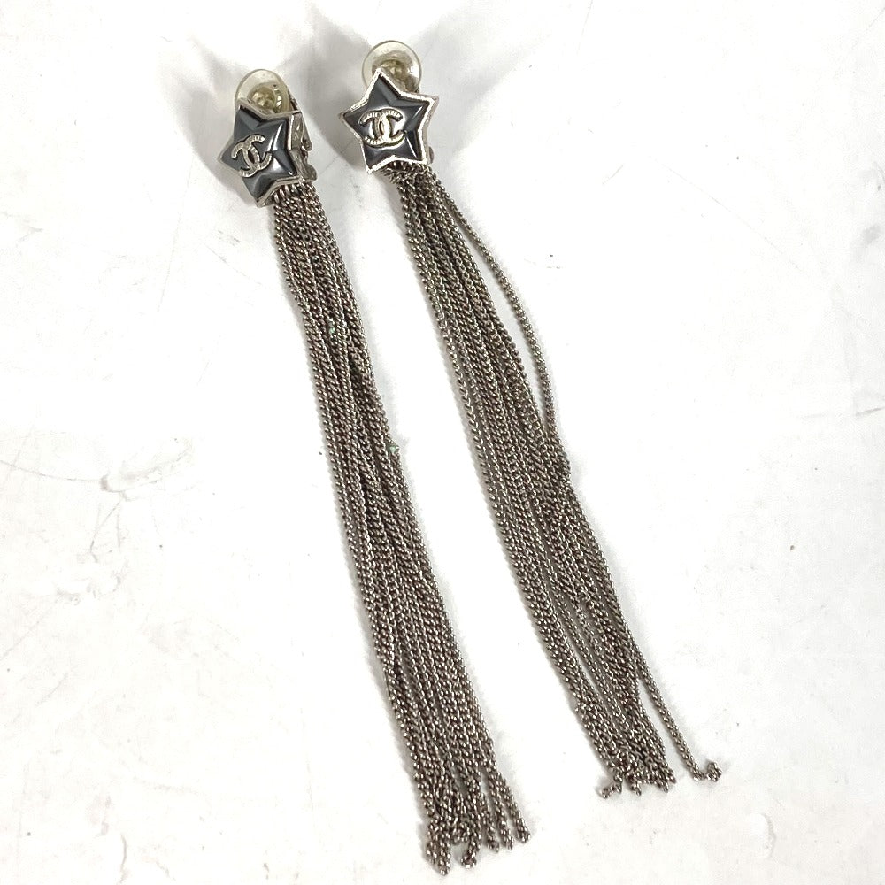 Chanel Pierce Silver Jewelry G 13