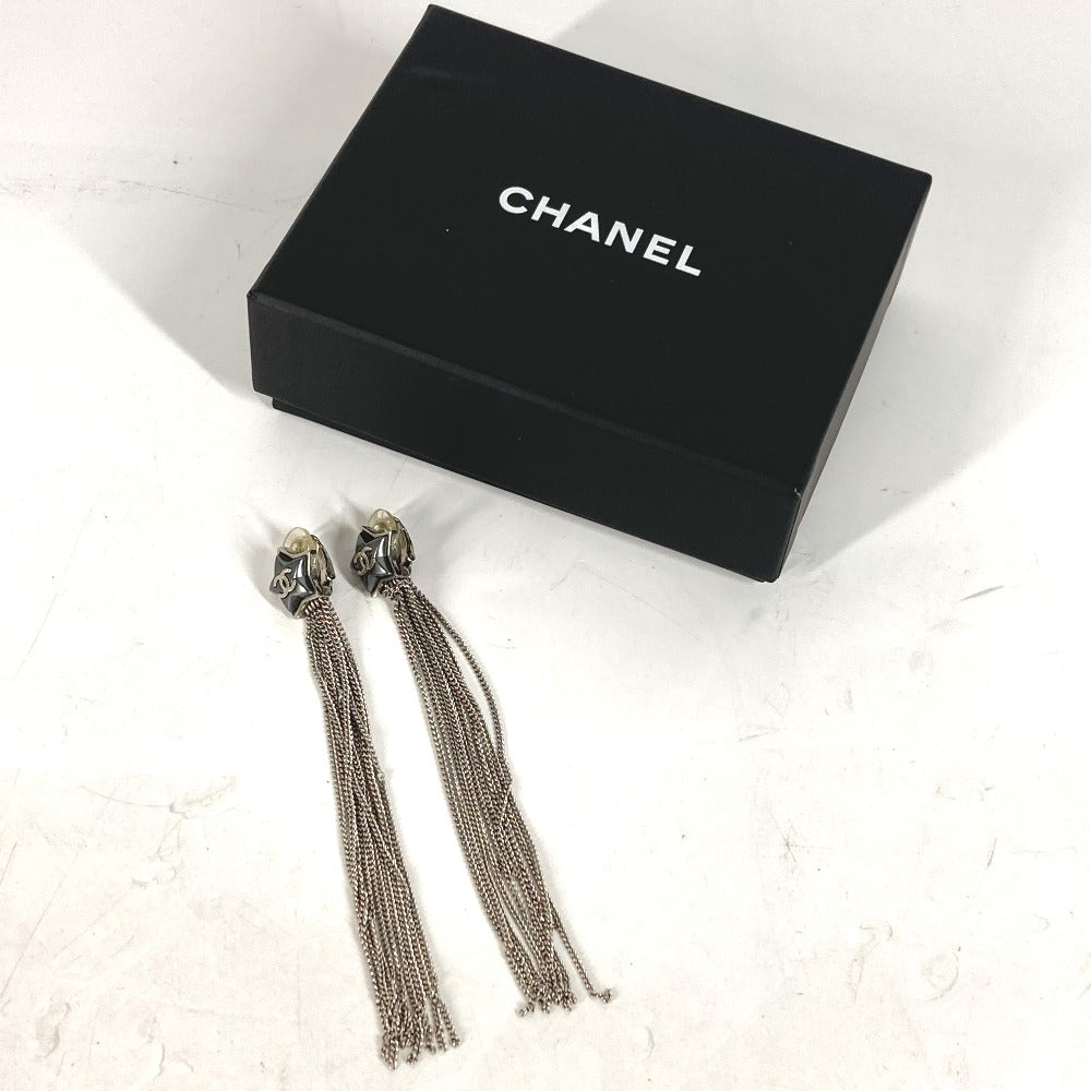 Chanel Pierce Silver Jewelry G 13