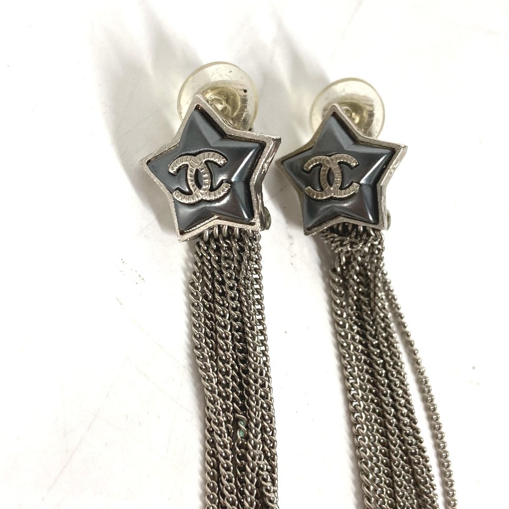 Chanel Pierce Silver Jewelry G 13