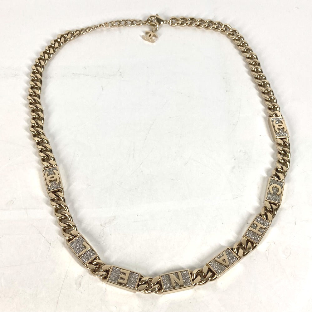 CHANEL belt metal gold B21C COCO Mark Chain belt Women  