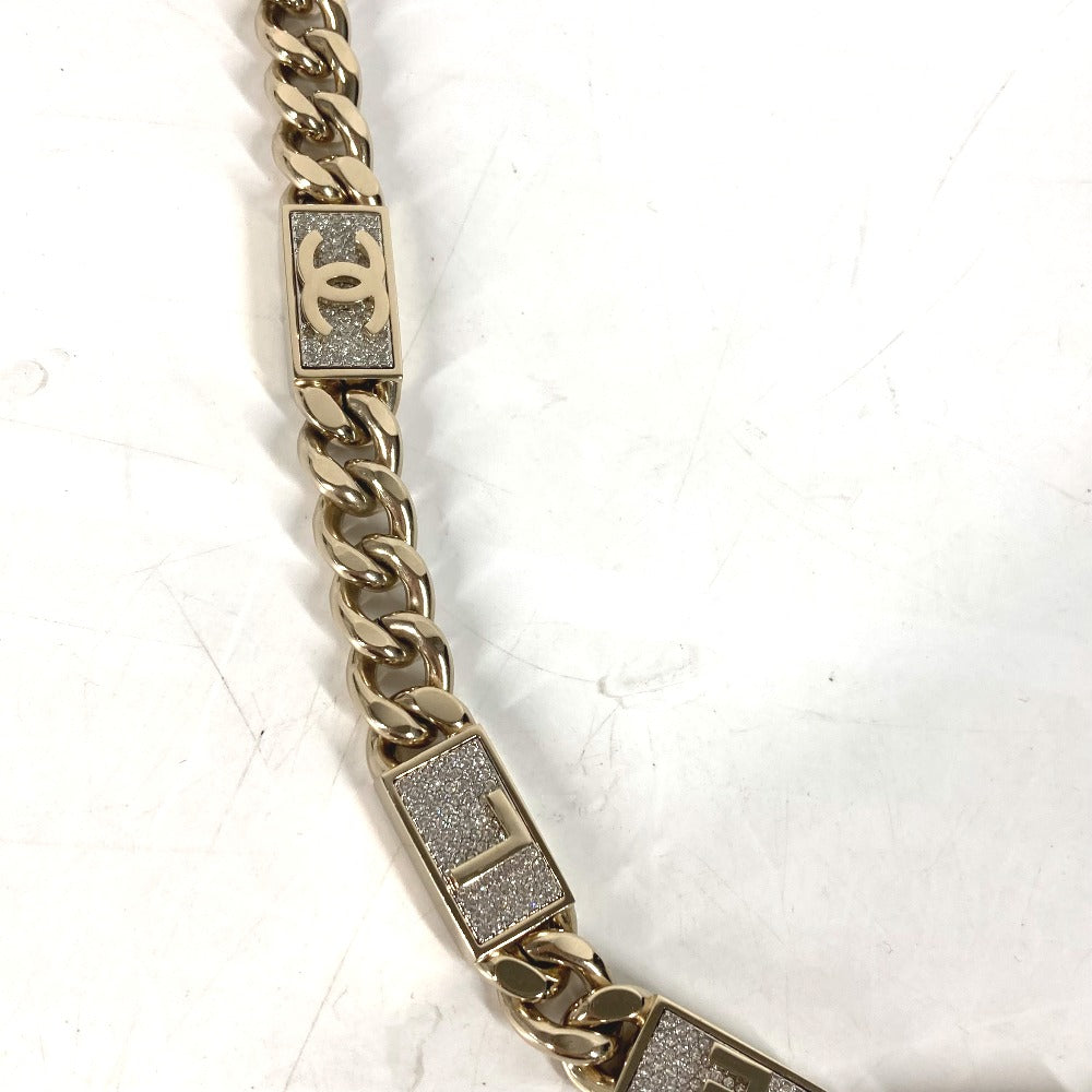 CHANEL belt metal gold B21C COCO Mark Chain belt Women  