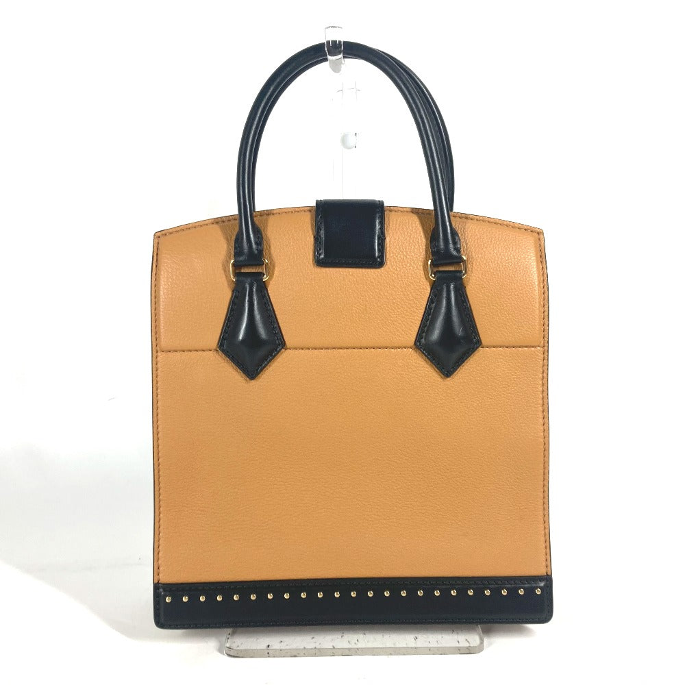 Louis Vuitton M51654 Studs Bicolor Coeur Marly Leather Beige Handbag