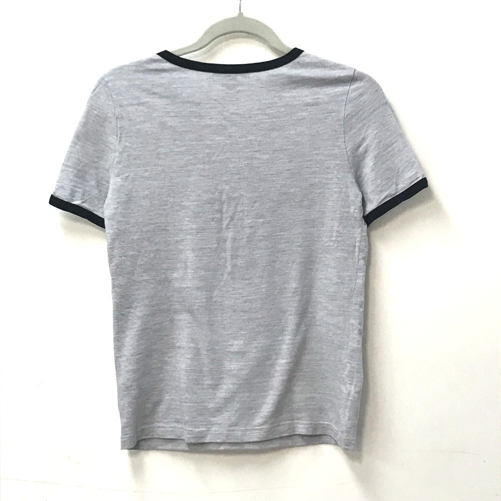 Louis Vuitton Short sleeve T-shirt Viscose M Cotton Gray Logo Apparel