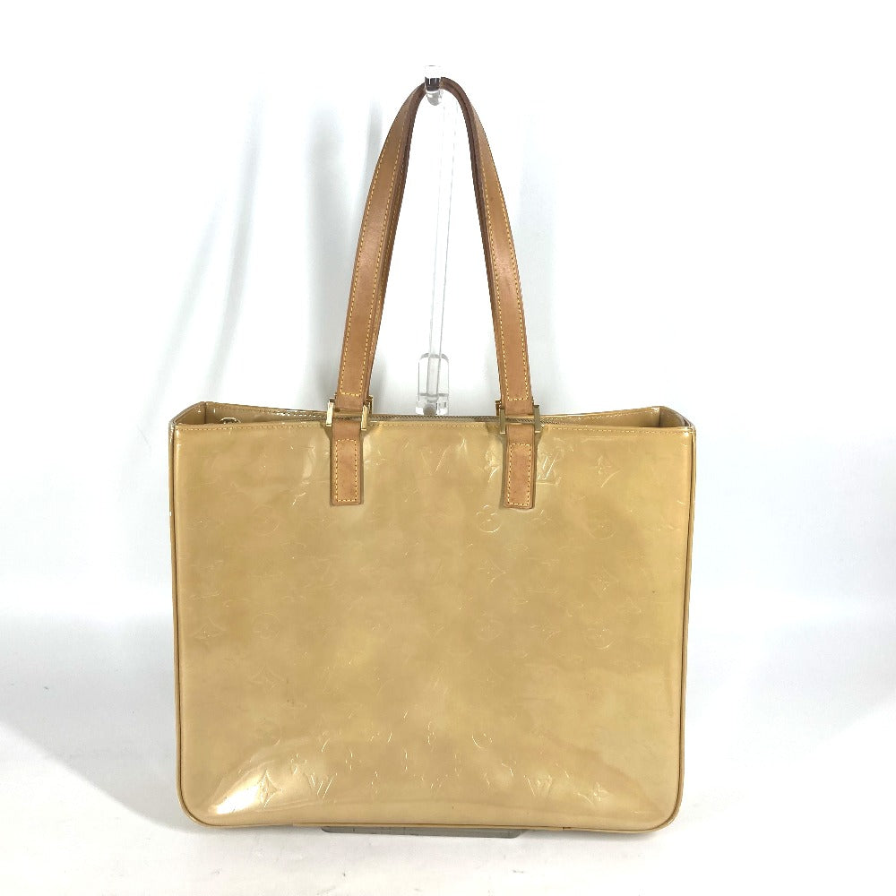 Louis Vuitton M91023 Vernis Columbus Monogram Canvas Gold Shoulder Bag