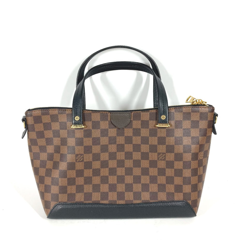 Louis Vuitton N41014 Damier Hyde Park Canvas Brown Shoulder Bag