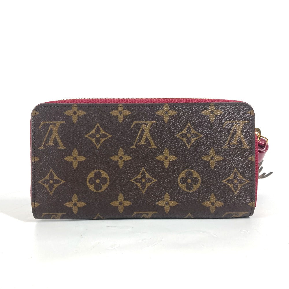 Louis Vuitton Long Purse M62256 Monogrammed tassel Canvas Brown Wallet Case