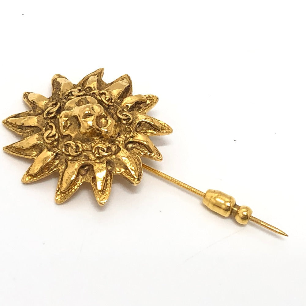 Chanel Brooch Gold Handbag G 26