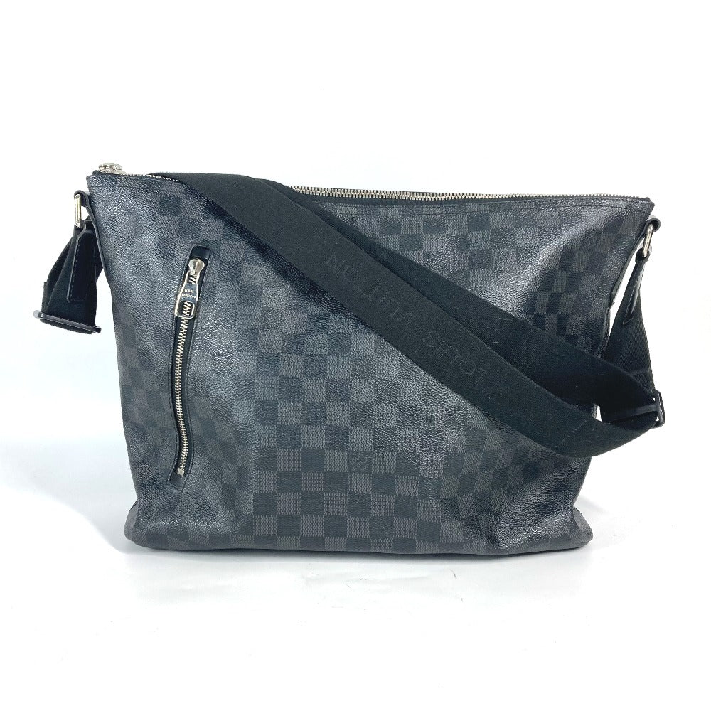 Louis Vuitton N41106 Damier Grafitto Damier Grafitte Canvas Black Shoulder Bag