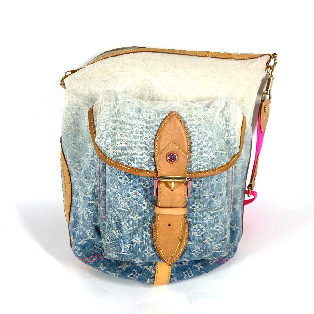 Louis Vuitton M93184 Gradient Sunburst PM Monogram Denim Blue Shoulder Bag