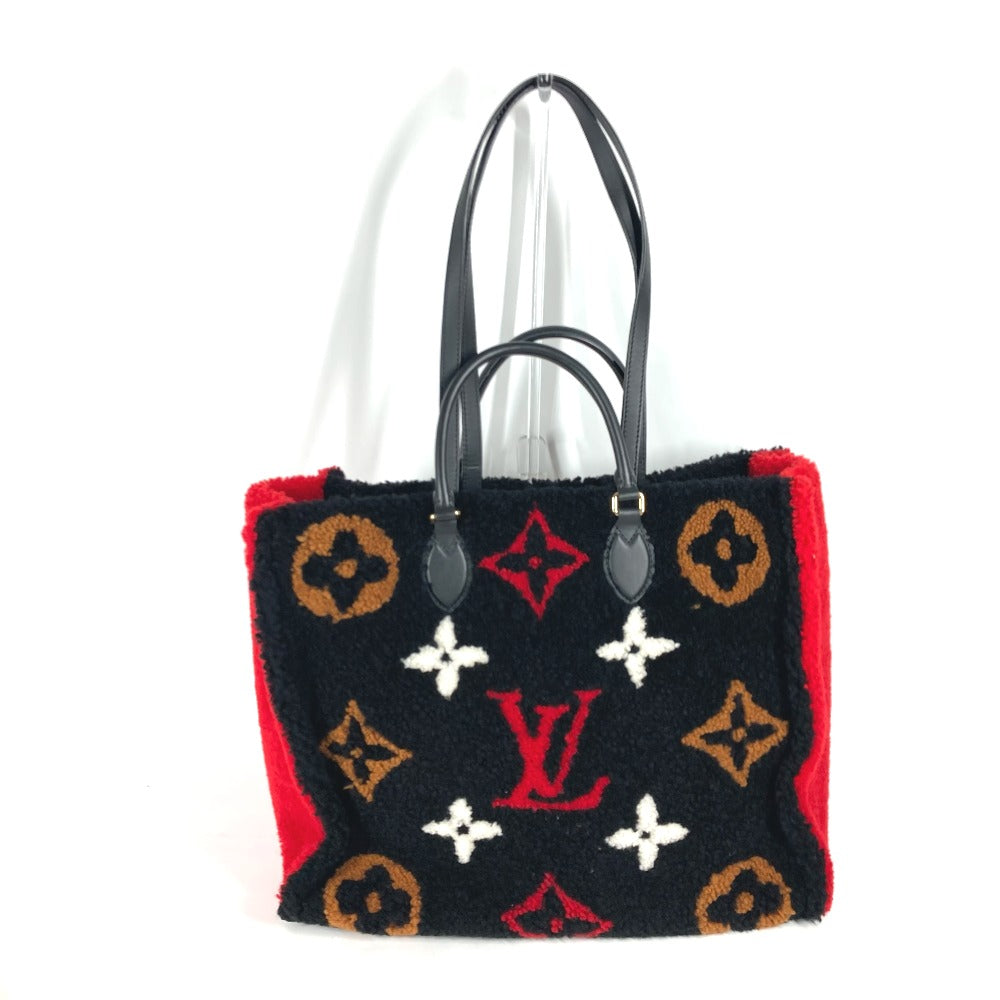 Louis Vuitton M55421 Shearing teddy On go Monogram Black Jewelry