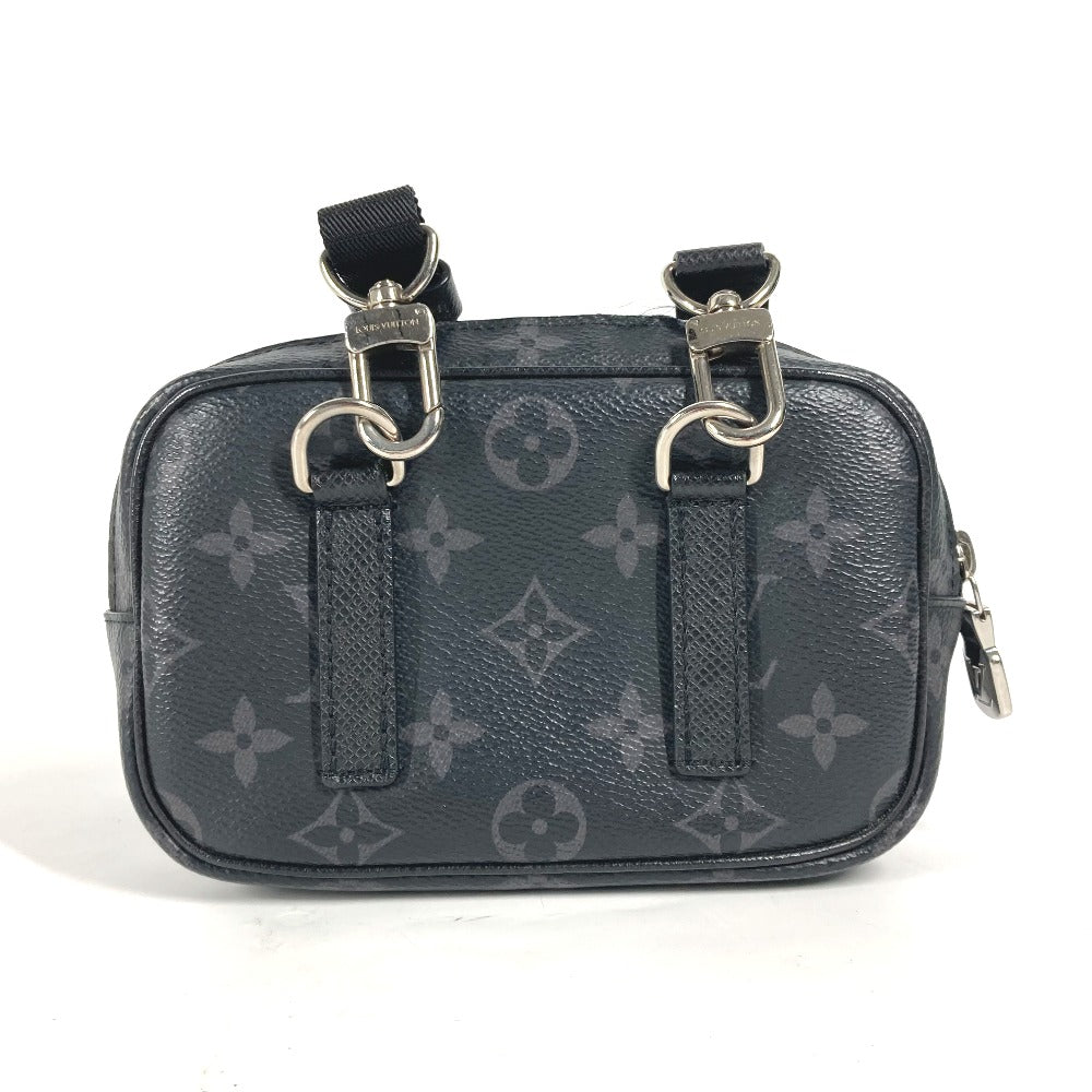 Louis Vuitton M30755 Eclipse Outdoor Pochette Monogram Canvas Black Shoulder Bag