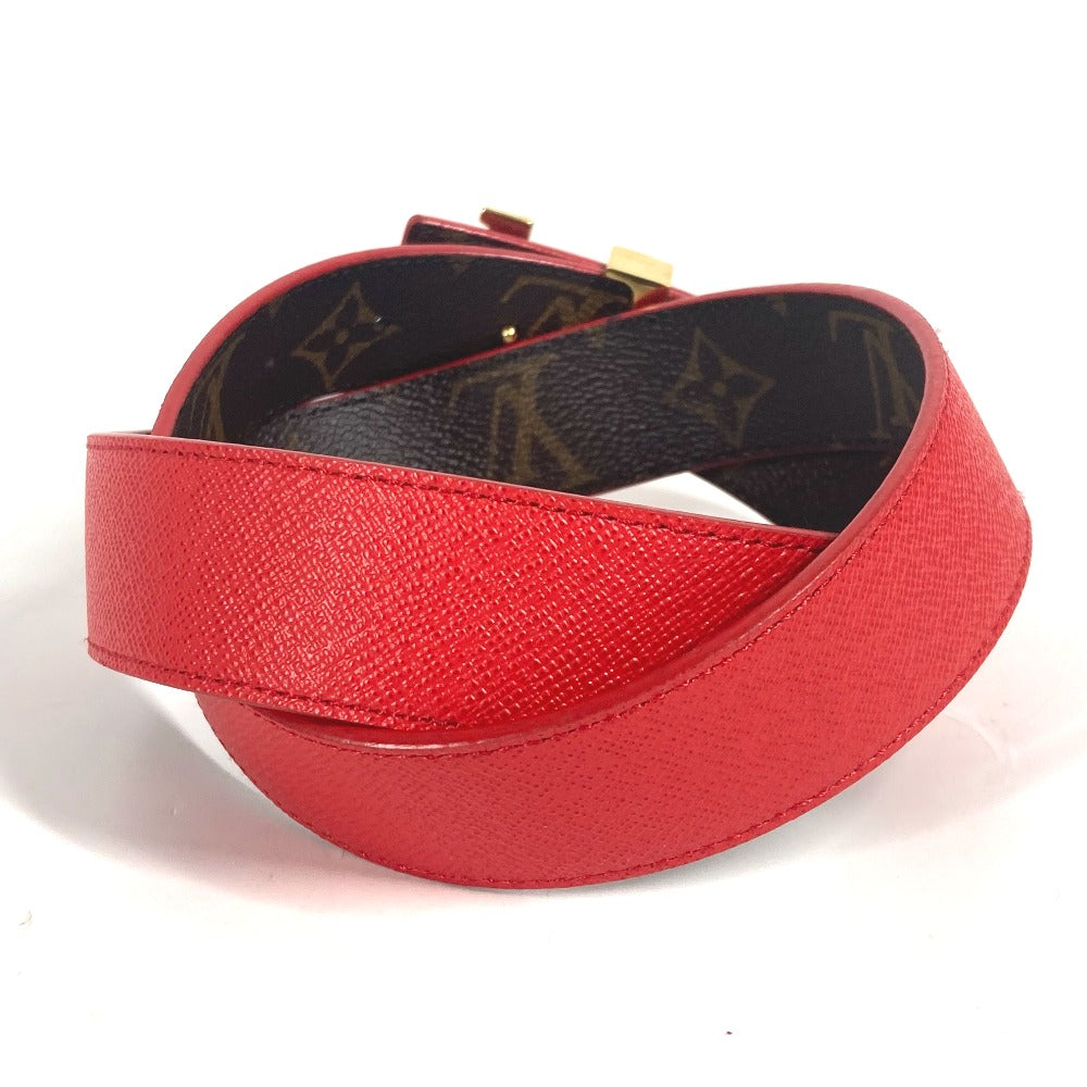Louis Vuitton M0322W Initial 30MM Reversible 80 Monogram Canvas Brown Belt