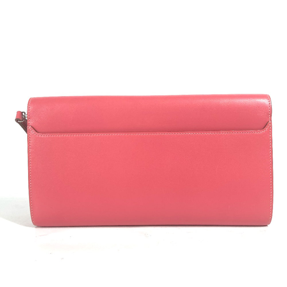 Hermes Clutch Bag Votadelakt Sac Clutch Good Lock Women Leather Pink