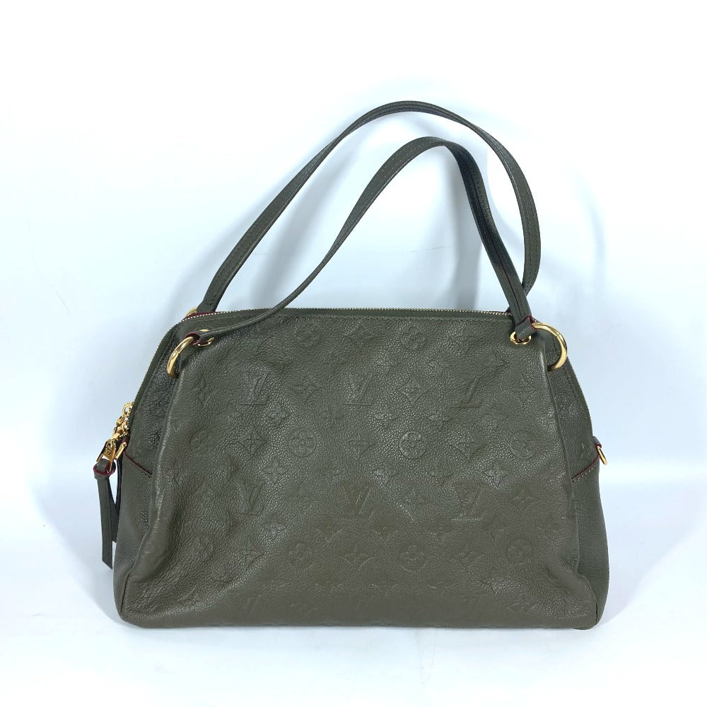 Louis Vuitton M43669 Ann Platt Ann Platt Monogram Leather Khaki Shoulder Bag