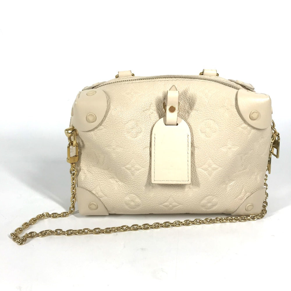 Louis Vuitton M45394 Ann Platt Ann Platt Monogram Leather White Shoulder Bag