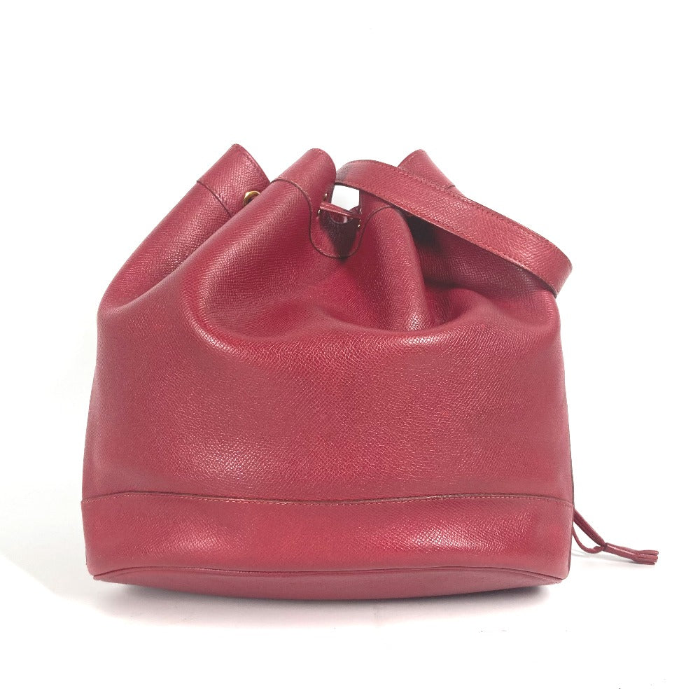 Hermes Shoulder Bag Courchevel Crossbody Market Gm Women Red