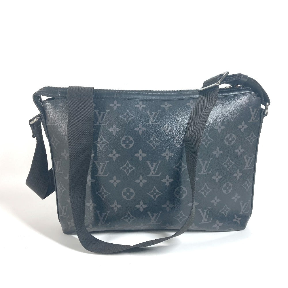 Louis Vuitton M44223 Eclipse Messenger Odyssey Monogram Canvas Black Crossbody Bag
