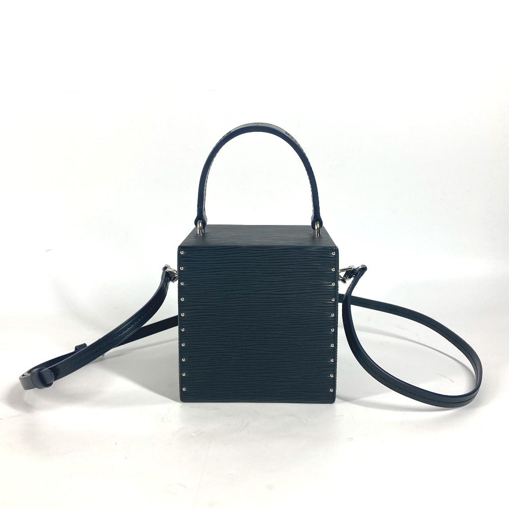 Louis Vuitton M52703 Epi Breaker Box Leather Black Handbag