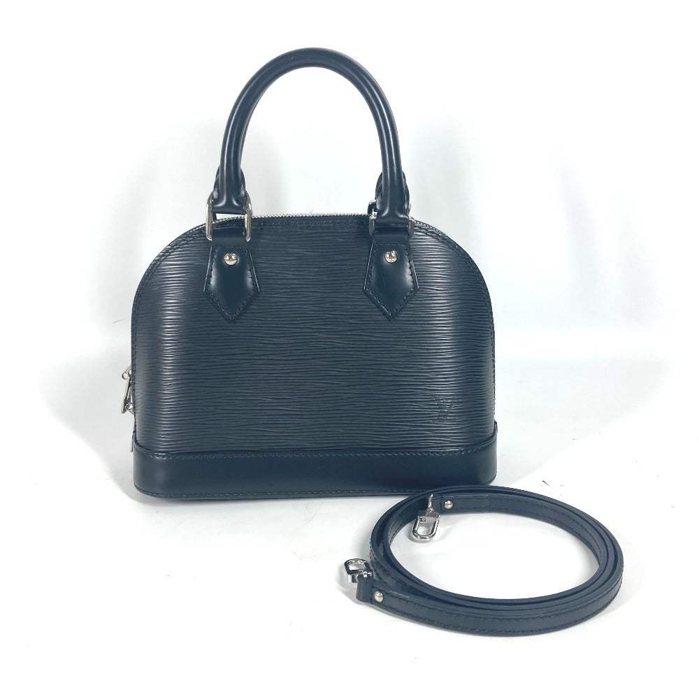 Louis Vuitton M81945 Epi Nano Alma Leather Black Shoulder Bag