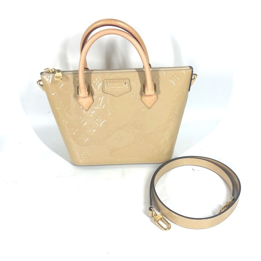 Louis Vuitton M90167 Vernis Montebello PM Monogram Beige Handbag