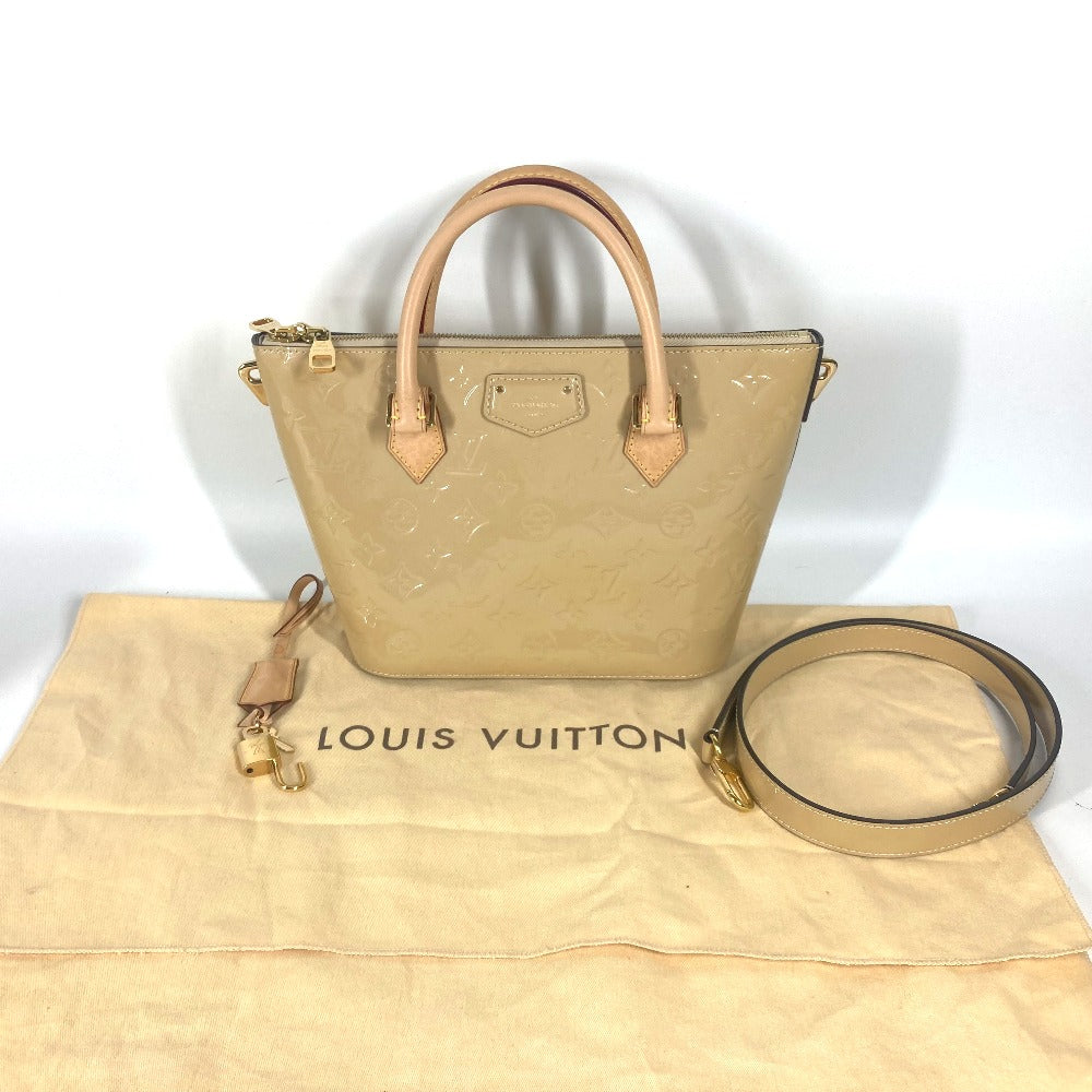Louis Vuitton M90167 Vernis Montebello PM Monogram Beige Handbag