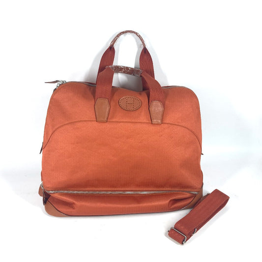 Boston Duffel Bag Towal Chevron Orange Sports Shoulder Bag