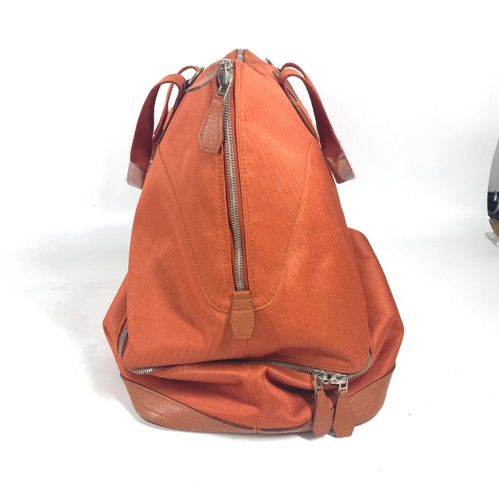 Boston Duffel Bag Towal Chevron Orange Sports Shoulder Bag