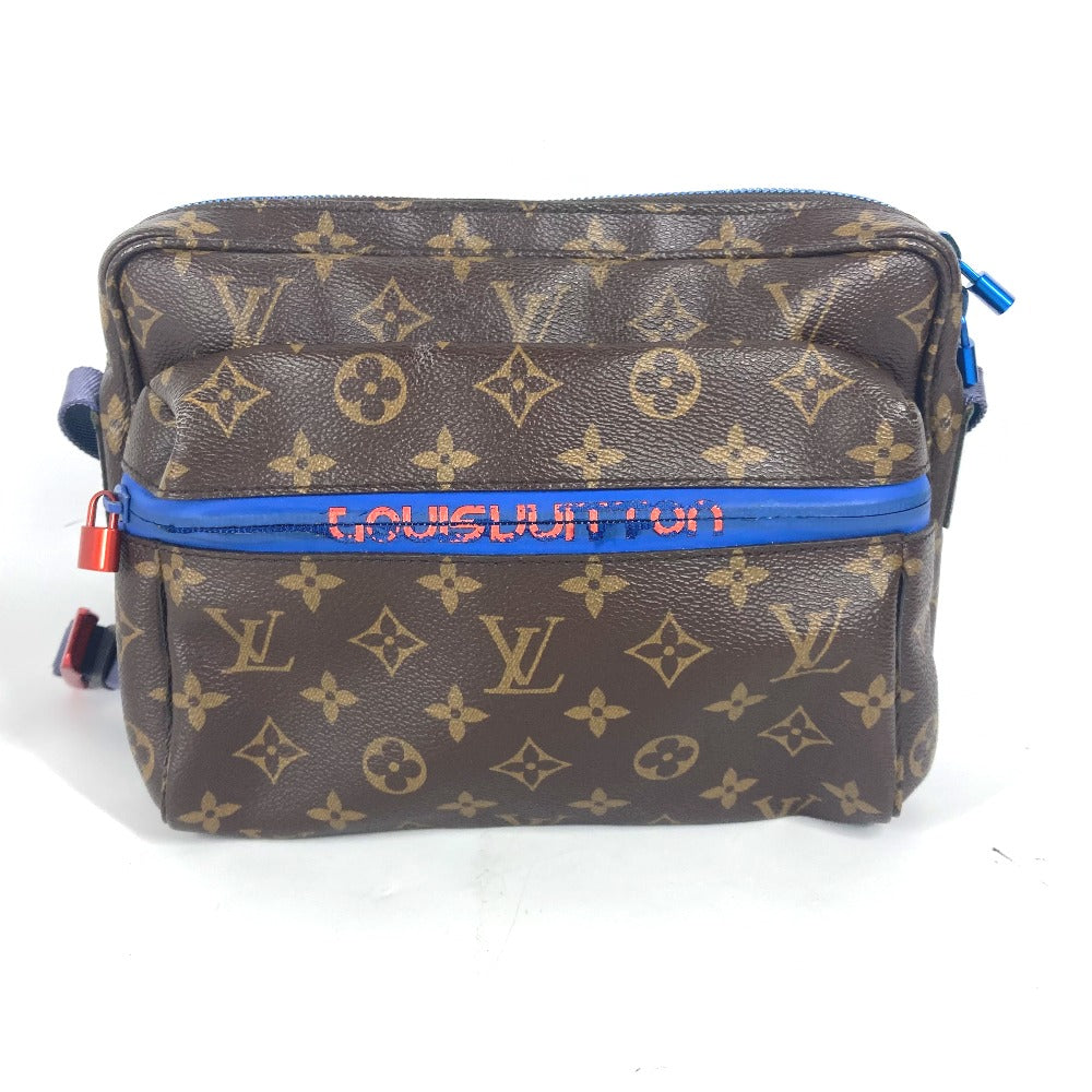Louis Vuitton M43843 Messenger PM Monogram Canvas Brown Crossbody Bag
