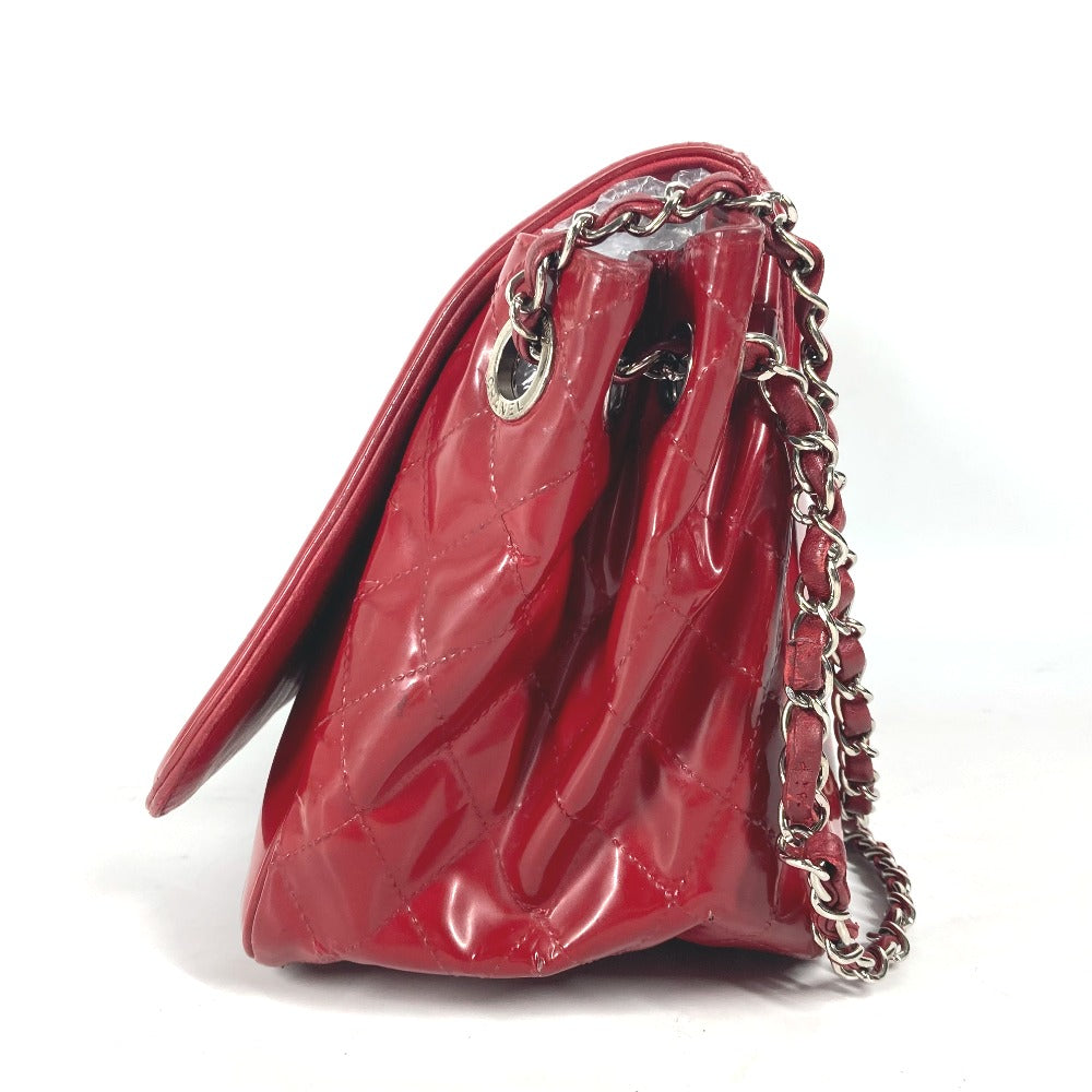 Chanel enamel CC COCO Mark Lipstick Red Shoulder Bag