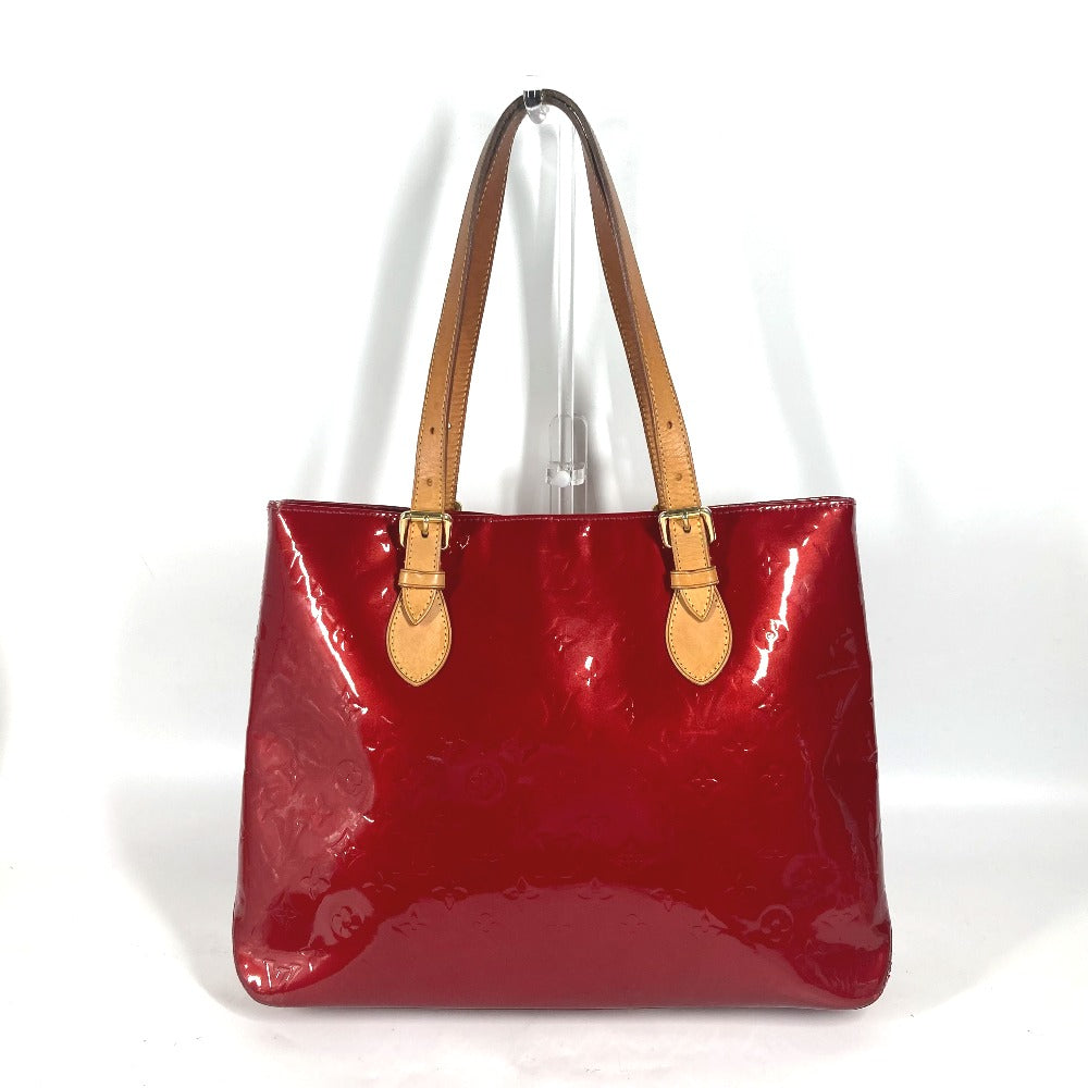Louis Vuitton M91989 Vernis Brentwood Monogram Red Shoulder Bag