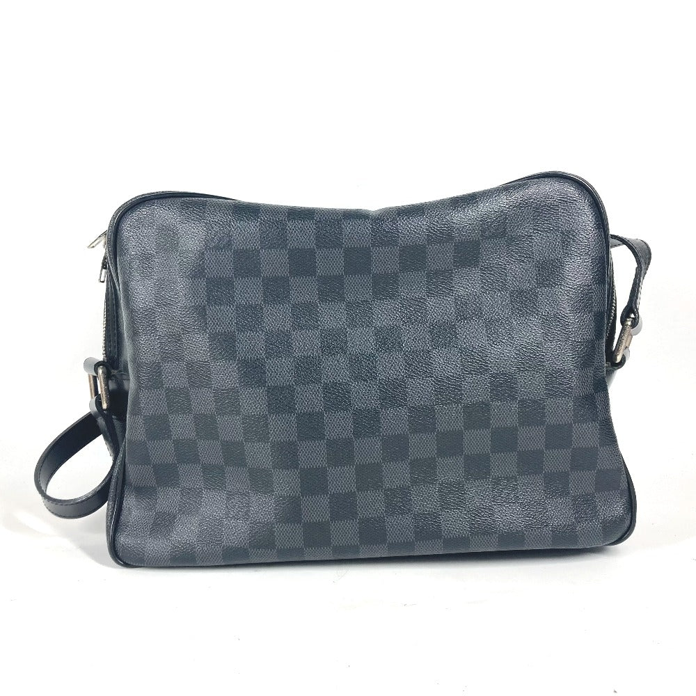 Louis Vuitton N45252 Damier Grafitto Damier Grafitte Canvas Black Shoulder Bag